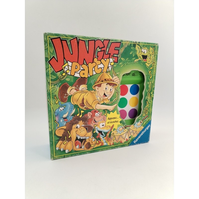 Jungle Party 1994 Ravensburger Jeux De Société Électronique Jeu Bruits De La... Jungle Party 1994 Ravensburger Jeux De Société Électronique Jeu Bruits De La...