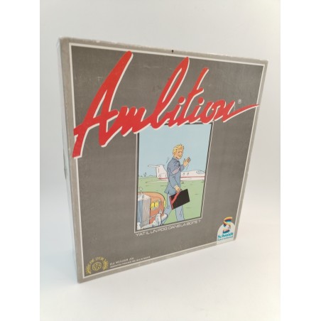 Jeu de société vintage AMBITION Y a t'il un PDG Jeux Schmidt 1987 Bernard Tapie 