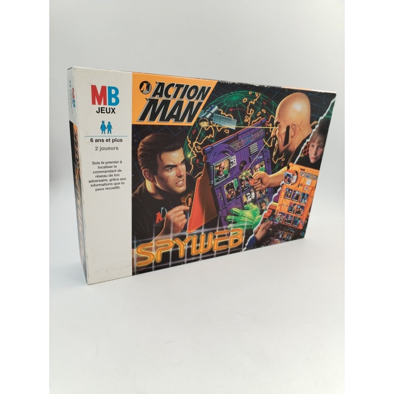 Action Man Jeux De société Spyweb MB 1998 Hasbro action figure game Espion 