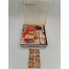 Mertens Kunst Puzzle Bois Jouet Cube Vintage Petit Ourson Ours Brun Jeu Eveil