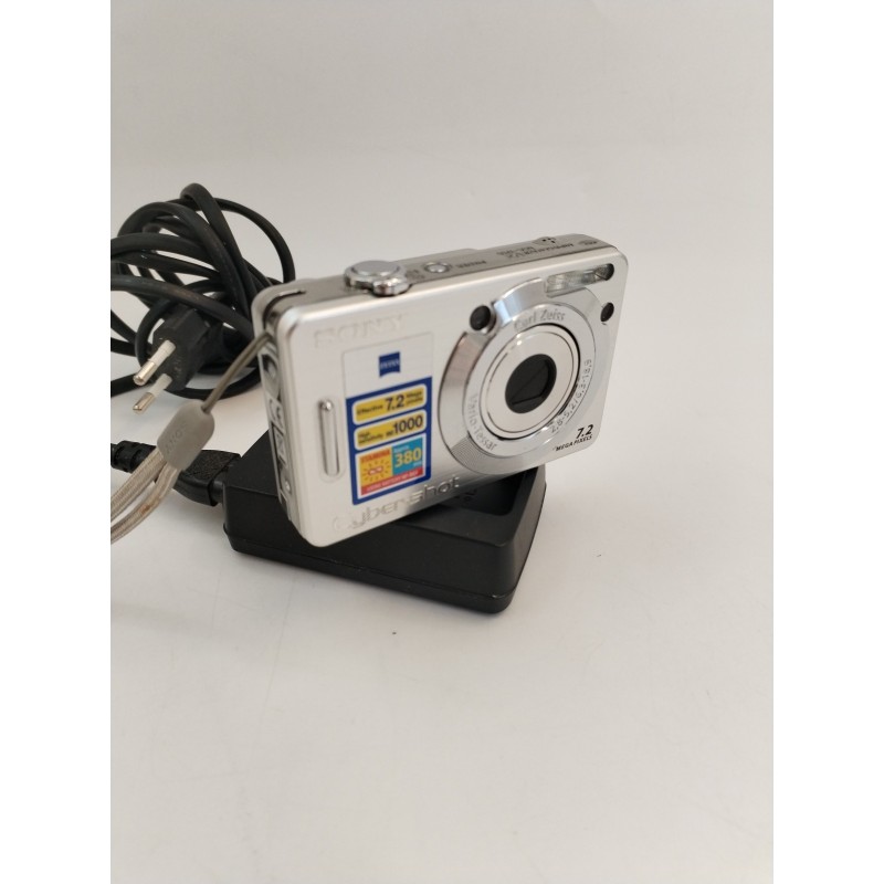 Sony Cyber-shot DSC-W55 7.2MP Digital Camera - Silver Appareil Photo Numérique Sony Cyber-shot DSC-W55 7.2MP Digital Camera - Silver Appareil Photo Numérique