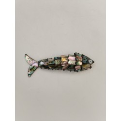 Poisson Articulé En Nacre Design Décapsuleur Vintage Napoléon 3 Ancien Art Déco 