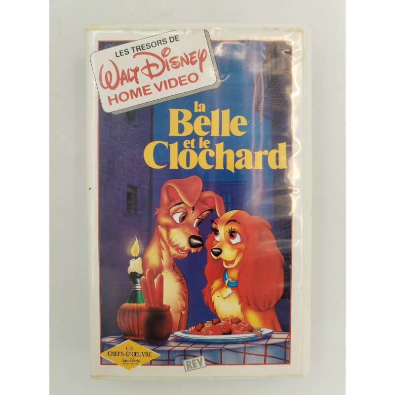 Les Trésors De Walt Disney Home Video La Belle Et Le Clochard Cassette K7 VHS Les Trésors De Walt Disney Home Video La Belle Et Le Clochard Cassette K7 VHS