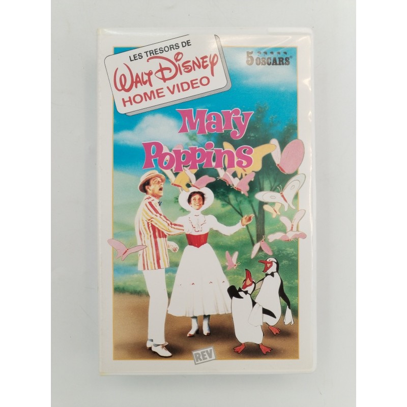 Les Trésors De Walt Disney Home Video mary Poppins Cassette K7 VHS Film Animés Les Trésors De Walt Disney Home Video mary Poppins Cassette K7 VHS Film Animés
