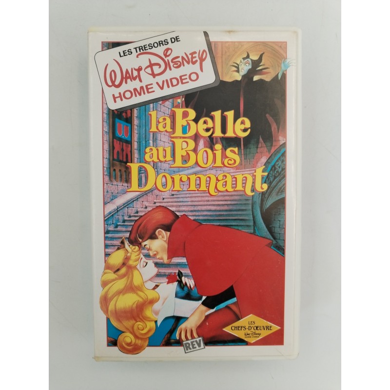 Les Trésors De Walt Disney Home Video La Belle Au Bois Dormant Cassette K7 VHS 