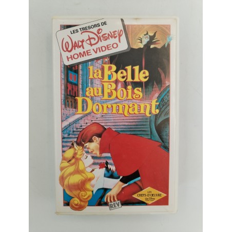 Les Trésors De Walt Disney Home Video La Belle Au Bois Dormant Cassette K7 VHS 