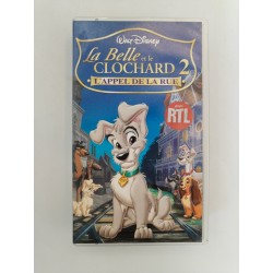 Walt Disney La Belle Et Le Clochard 2 L'appel De La Rue Cassette K7 VHS Film 