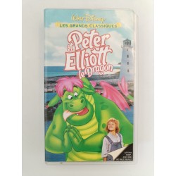 Walt Disney Peter ET Elliott Le Dragon Cassette K7 VHS Film Grands Classiques 