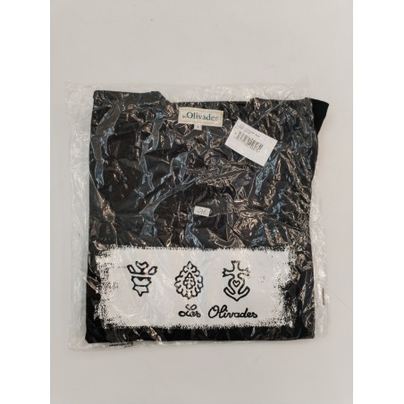 Neuf Les Olivades T Shirt Noir Taille 1 Croix De Camargue Manade Tee Shirt Été