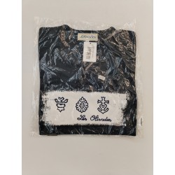 Neuf Les Olivades T Shirt Marine Taille 1 Croix De Camargue Manade Tee Shirt Été