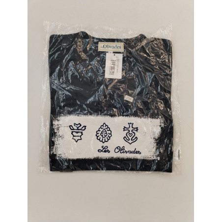 Neuf Les Olivades T Shirt Marine Taille 1 Croix De Camargue Manade Tee Shirt Été