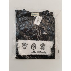 Neuf Les Olivades T Shirt Noir Taille 2 Croix De Camargue Manade Tee Shirt Été