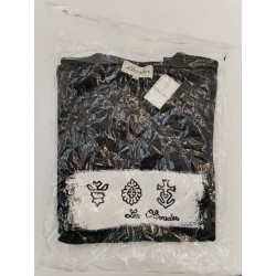 Neuf Les Olivades T Shirt Noir Taille 4 Croix De Camargue Manade Tee Shirt Été