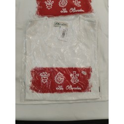 Neuf Les Olivades T Shirt Blanc Taille 4 Croix De Camargue Manade Tee Shirt Été