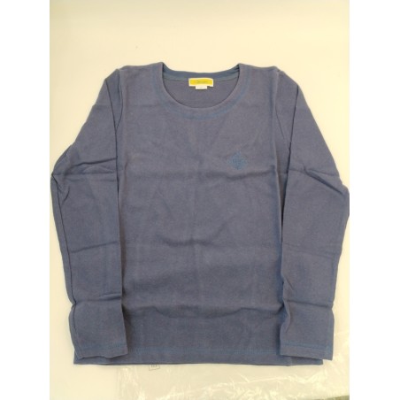 Les Olivades Tshirt A Manche Longue Bleu Marine Taille 2 Tshirt Femme