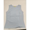 Les Olivades Neuf Débardeur Bleu Ciel Tshirt Sans Manchester Taille 4 Femme...