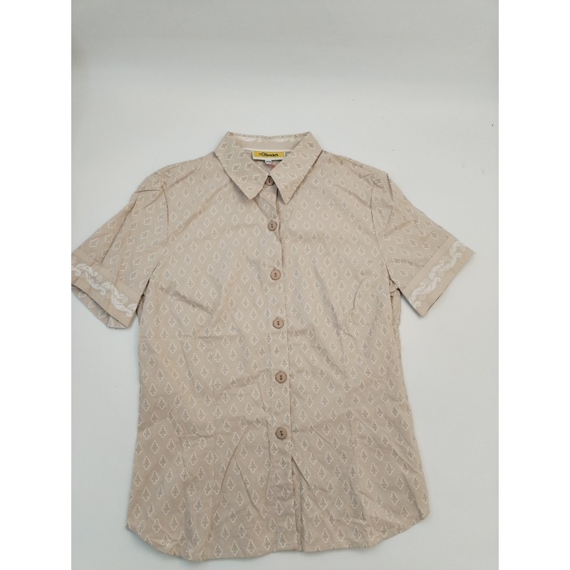 Les Olivades Neuf Chemisier Taille 36 Beige Sable Creme Souleiado Gardian...