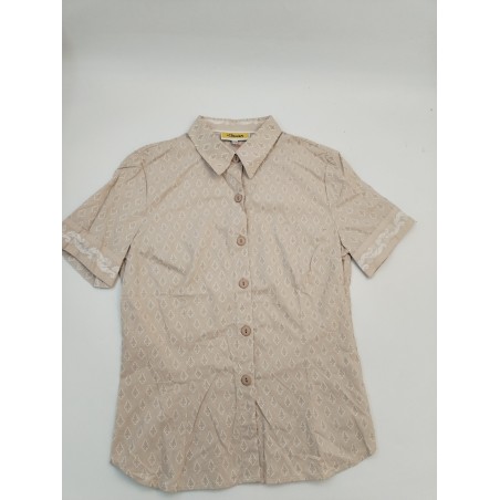 Les Olivades Neuf Chemisier Taille 36 Beige Sable Creme Souleiado Gardian...