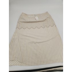 Les Olivades Neuf " Ronda " Jupe Asymétrique Beige Figueras Taille 40