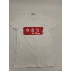 Neuf Les Olivades T Shirt Blanc Taille 3 Croix De Camargue Manade Tee Shirt Été