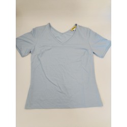 Les Olivades Neuf T Shirt Bleu Ciel Taille 3 Camargue Soleiado Manches Courtes