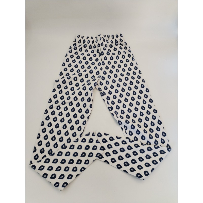 Les Olivades Neuf Pantalon Coton Élastique Taille 36 Motif Provençaux... Les Olivades Neuf Pantalon Coton Élastique Taille 36 Motif Provençaux...