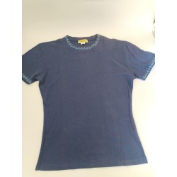 Les Olivades T Shirt Manches Courtes Bleu Marine Taille 3 Provence Soleiado