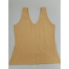 Les Olivades Débardeur Jaune Taille 2 T Shirt Sans Manches Coton Provence...