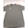 Maillot Adidas Climalite Taille L Vert Or T Shirt Foot Running Sport Muscu