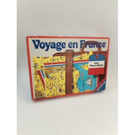 VOYAGE EN FRANCE édition Ravensburger 1978 La France avec Pierre Bonte Jeux Jeu