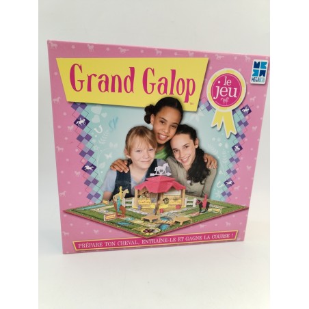 Grand Galop Jeu De Société Enfants Megableu Course Cheval Jeux Parcours 