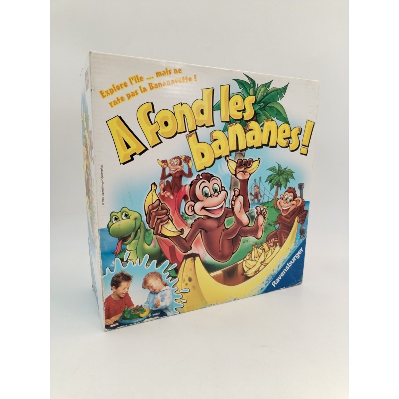 2005 Ravensburger Jeu de société A fond les bananes ! Sos Ouistiti Jeux 3d 2005 Ravensburger Jeu de société A fond les bananes ! Sos Ouistiti Jeux 3d