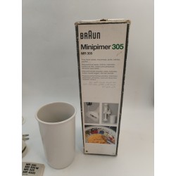 Mixeur plongeant Braun Minipimer MR 305 Multiquick Blender Soupes Sauces Bébé 
