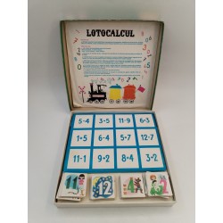 Loto Calcul Jeux Éducatif Ancien Fernand Nathan Jeux De société Lotocalcul