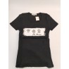Neuf Les Olivades T Shirt Noir Taille 1 Croix De Camargue Manade Tee Shirt Été