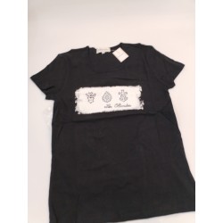 Neuf Les Olivades T Shirt Noir Taille 3 Croix De Camargue Manade Tee Shirt Été