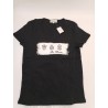 Neuf Les Olivades T Shirt Noir Taille 4 Croix De Camargue Manade Tee Shirt Été