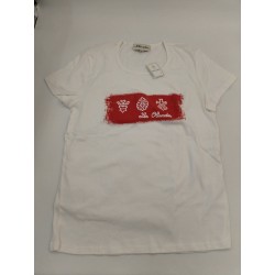 Neuf Les Olivades T Shirt Blanc Taille 4 Croix De Camargue Manade Tee Shirt Été