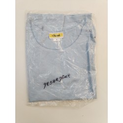 Les Olivades Neuf Débardeur Bleu Ciel Tshirt Sans Manchester Taille 4 Femme...