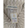 Les Olivades " Ronda " Neuf Chemisier Manches Longues Beige Figueras Taille 40