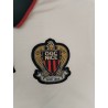 Neuf Polo Ogc Nice Macron Taille M Football CLUB Blanc Noir rouge Tenue De...