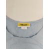 Les Olivades Débardeur Neuf Bleu Ciel T Shirt Sans Manches Taille 3 Soleiado
