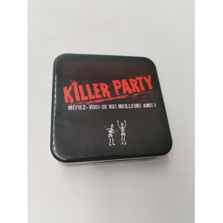 Killer Party Jeux De Société Boîte Métal Jeu Cocktail Games