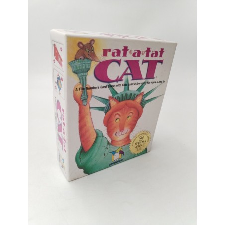 Rat A Tat Cat GameWright Numbers Card Games Mensa Select
