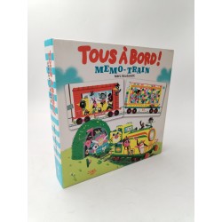 Tous A Bord ! Mémo Train Little Urban Éditions Jeux De société Eveil Memory