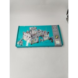 Pop To Play Château Médiéval Djeco Jeux Jeu Construction Papo Figurine Chevalier