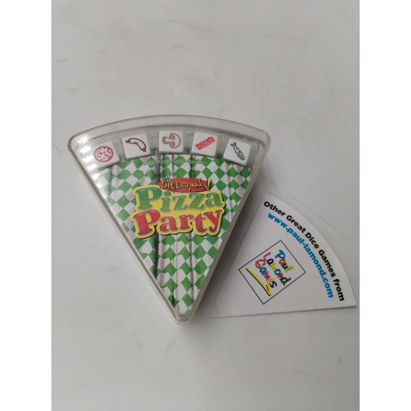 Pizza Party Paul Lamond Games Jeux De Société Jeu De Dés Dice Capades Dé 