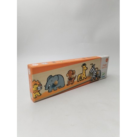 Djeco Puzzle Bois Sava'n'co Savanne Animaux Jungle Jeu Jouet