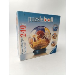 Puzzleball 3d 240 Chevaux Sauvages Puzzle Ravensburger Puzzles Jeux  Sphere