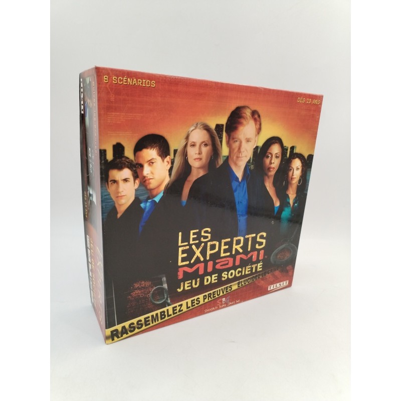 Les Experts Miami Jeu De Société Tilsit Jeux Scénarios Série Board Game